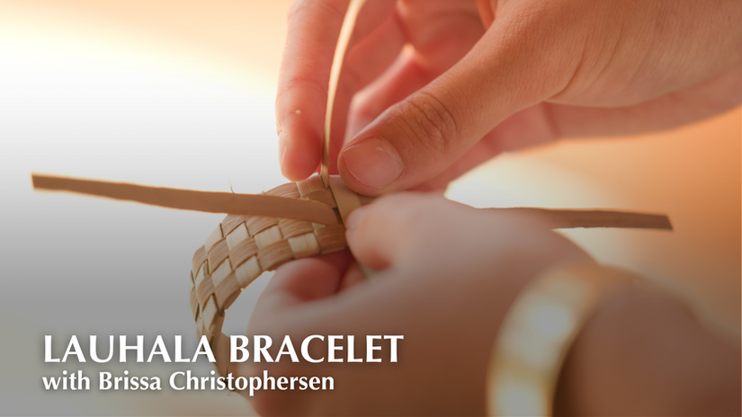 Lauhala Bracelet Tutorial